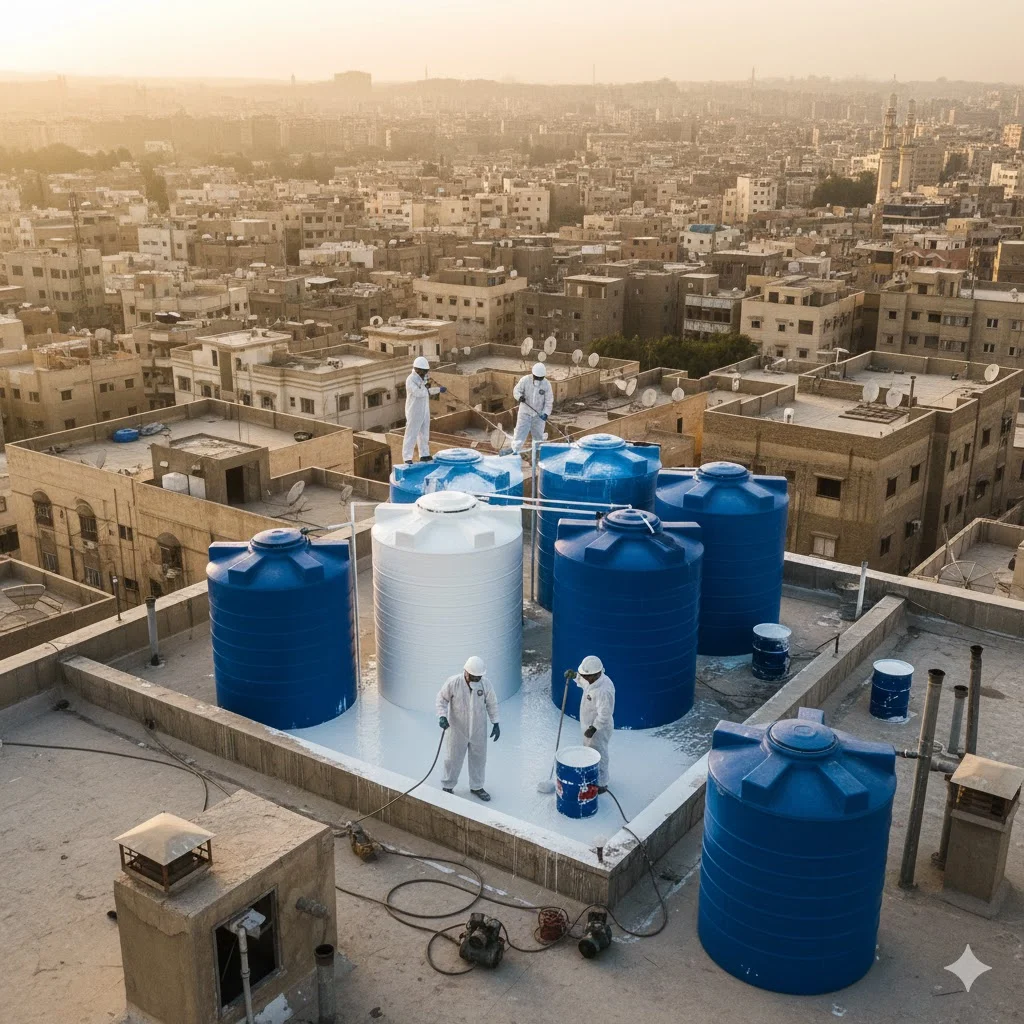 خدمات شركة عزل خزانات بمكة